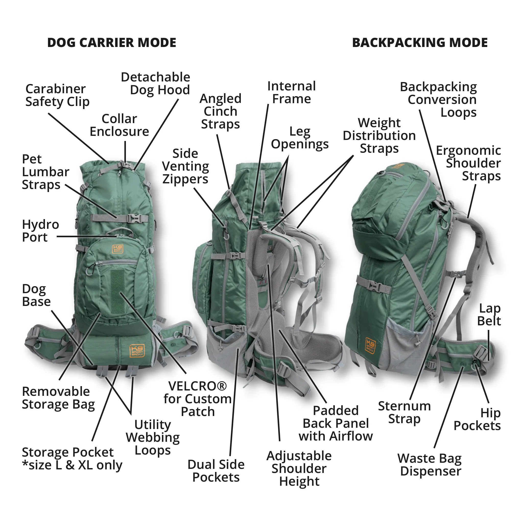 K9 Sport Sack Kolossus