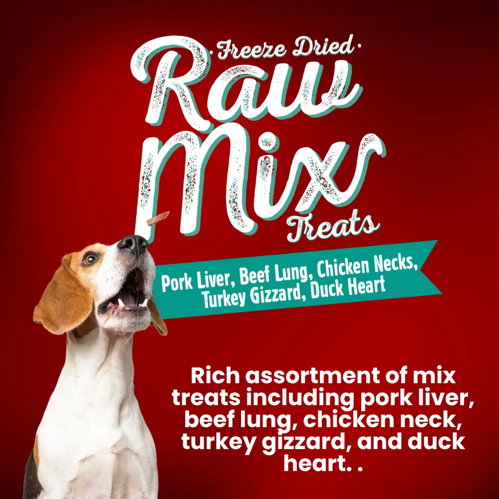 Kanu Pet Freeze Dried Raw Mix Dog Treat