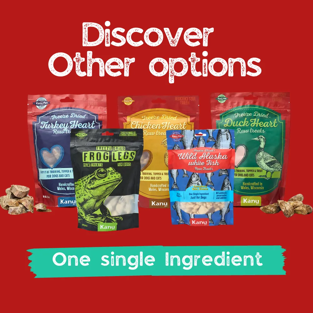 Kanu Pet Freeze Dried Raw Mix Dog Treat