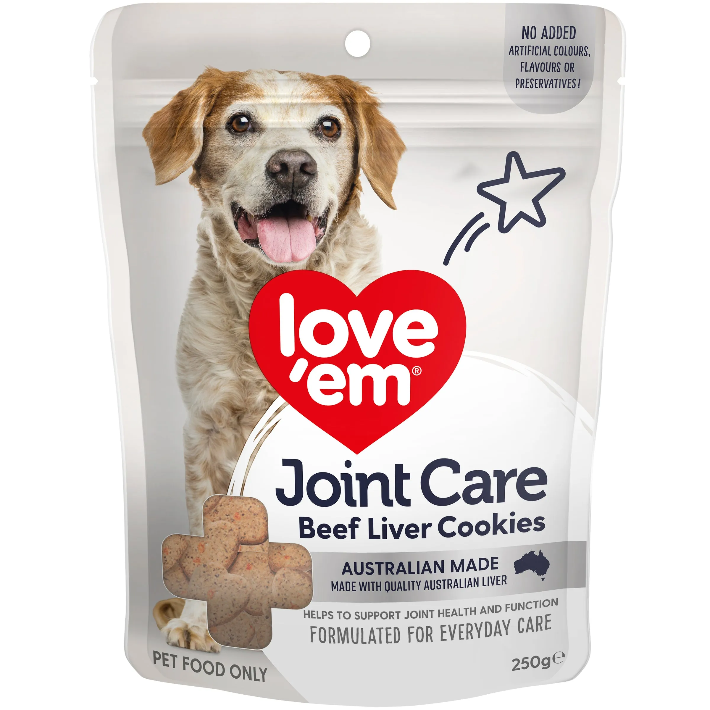 Love Em Joint Care Cookie Dog Treat 250g