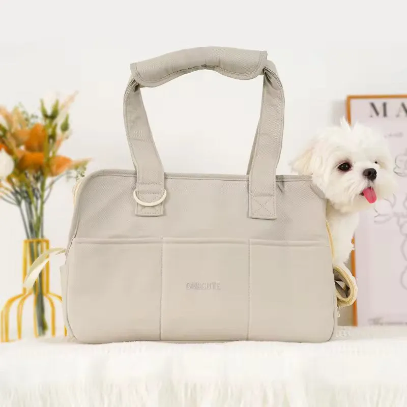 Luxury Pet Carrier Tote Bag for Small Dogs and Cats