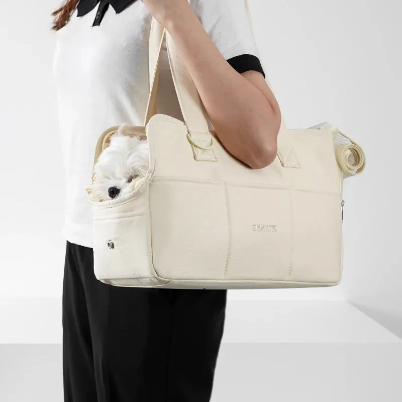 Luxury Pet Carrier Tote Bag for Small Dogs and Cats