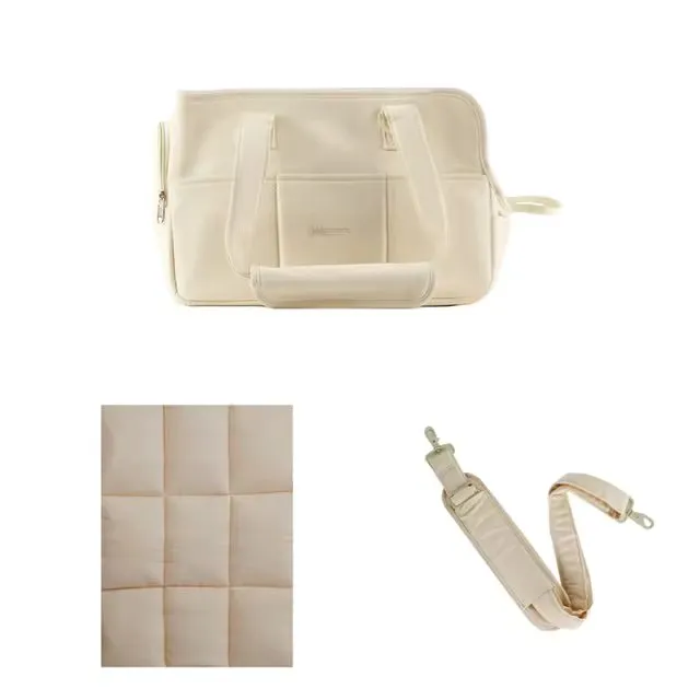 Luxury Pet Carrier Tote Bag for Small Dogs and Cats