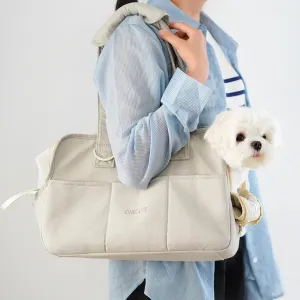 Luxury Pet Carrier Tote Bag for Small Dogs and Cats