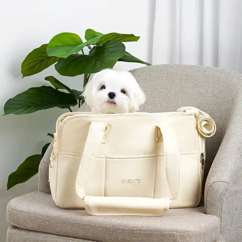 Luxury Pet Carrier Tote Bag for Small Dogs and Cats