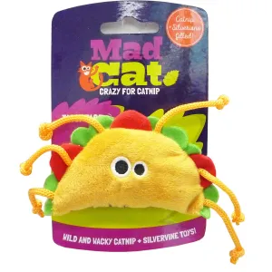Mad Cat Tabby Taco Cat Toy