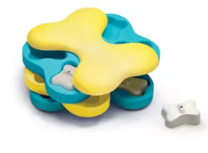 Nina Ottosson Tornado Interactive Dog Toy Blue/Yellow