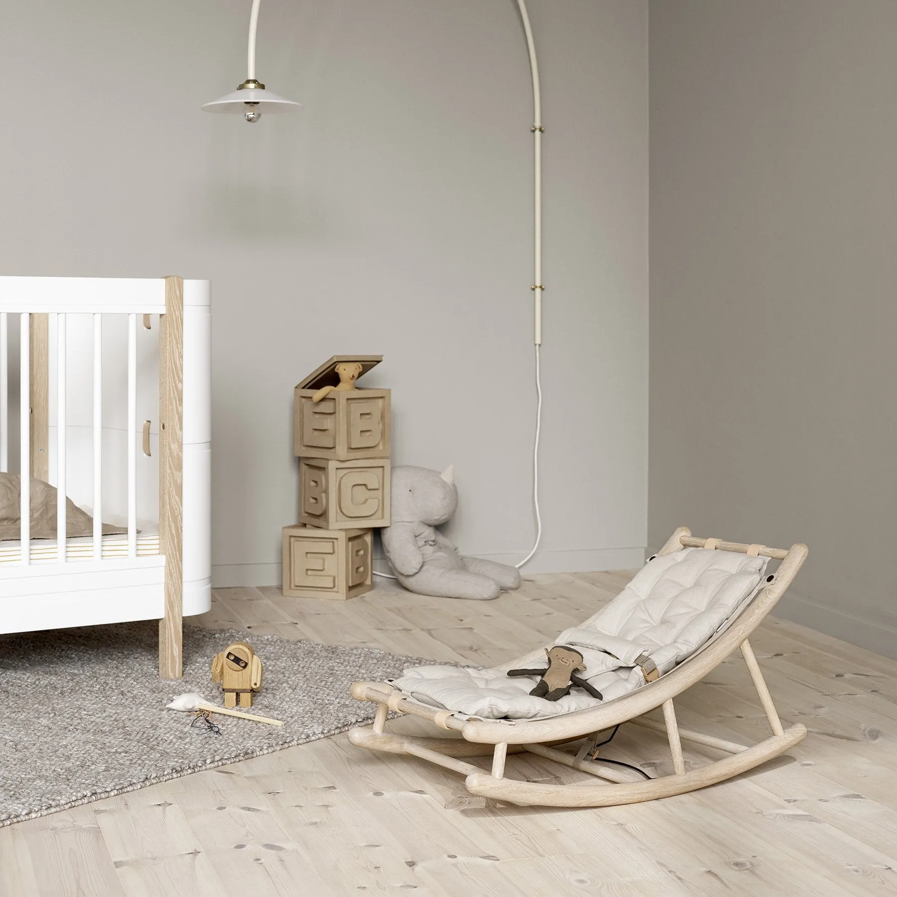 Oliver Furniture Extra Baby Cushion for Wood Baby & Toddler Rocker (Pre-Order; Est. Delivery in 6-10 Weeks)