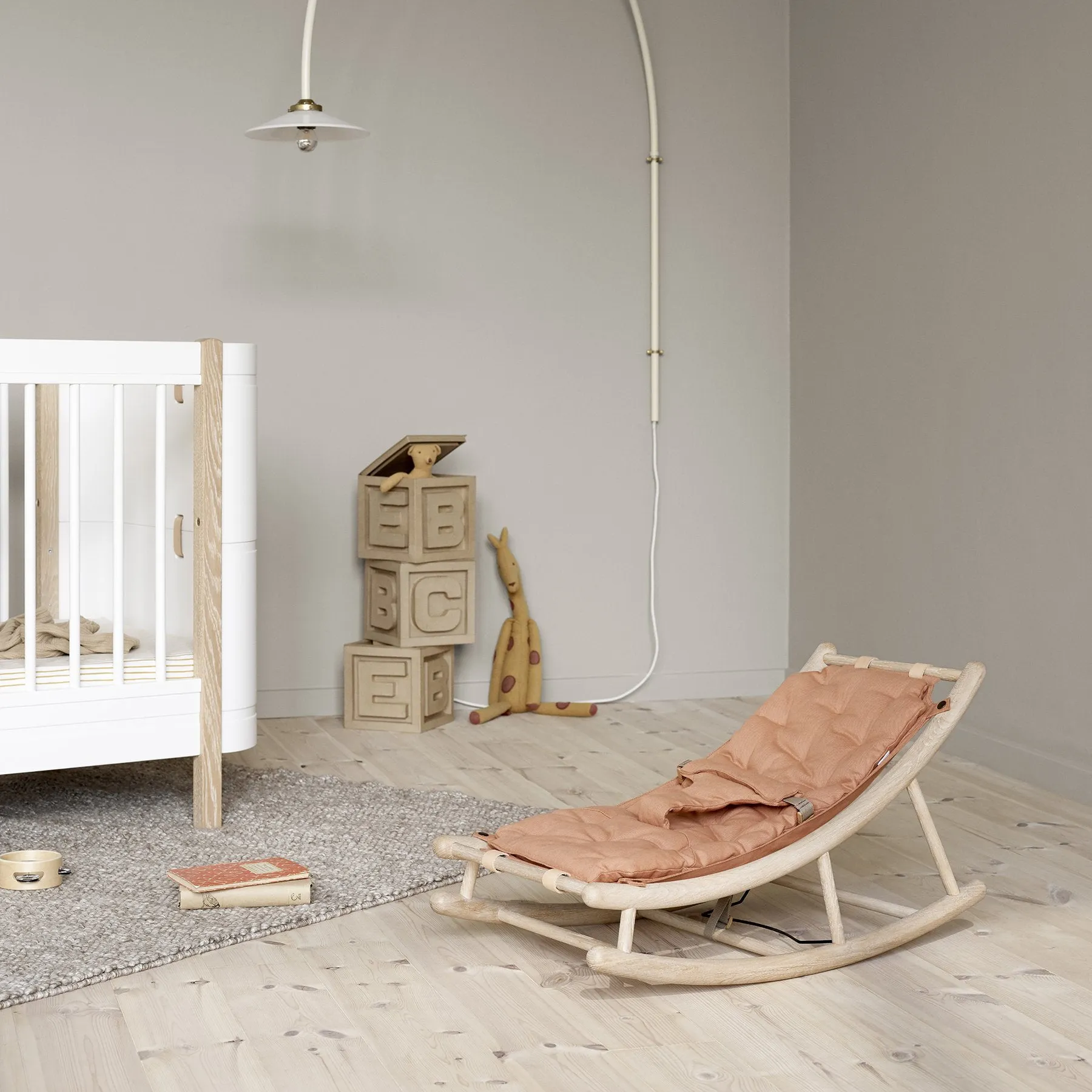 Oliver Furniture Extra Baby Cushion for Wood Baby & Toddler Rocker (Pre-Order; Est. Delivery in 6-10 Weeks)