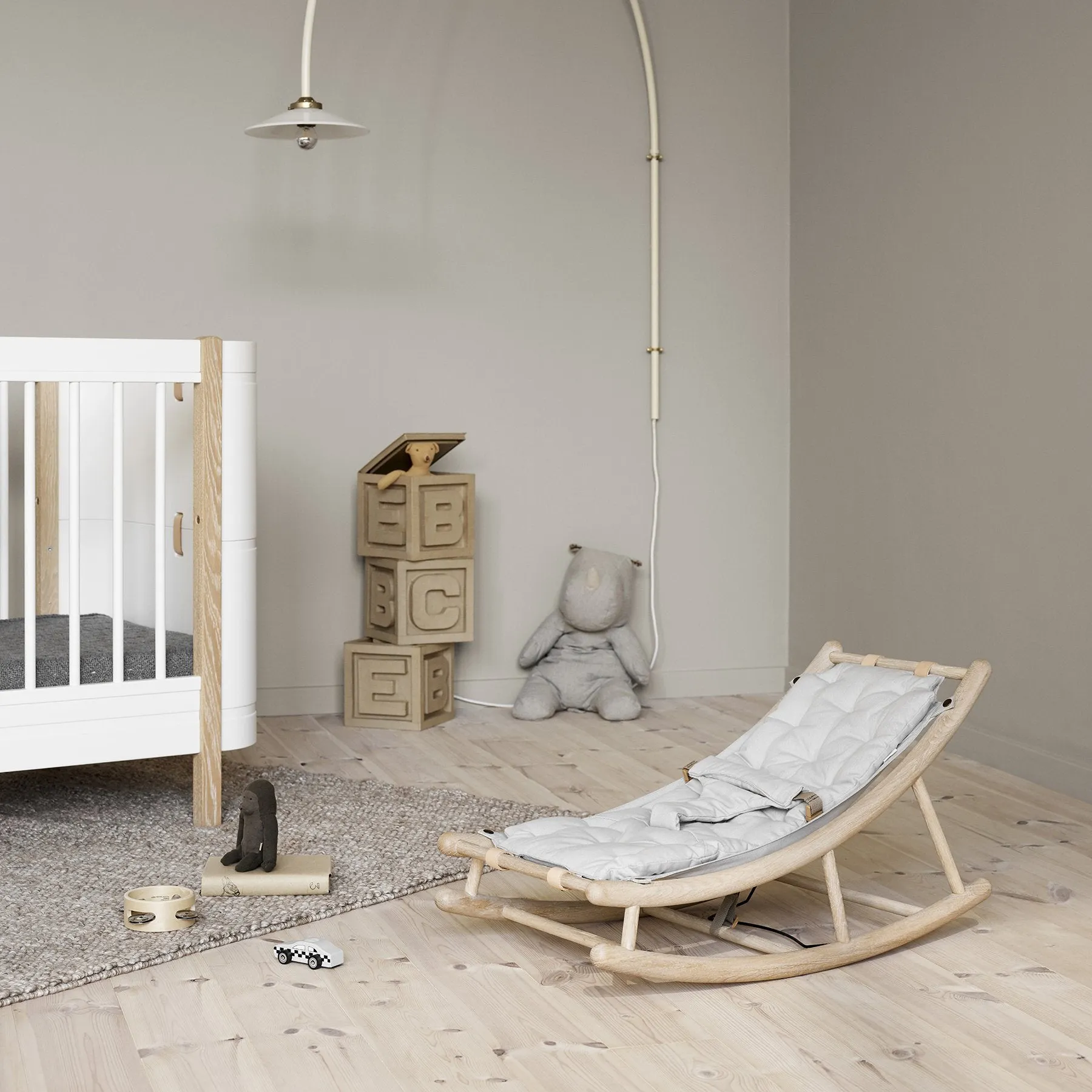 Oliver Furniture Extra Baby Cushion for Wood Baby & Toddler Rocker (Pre-Order; Est. Delivery in 6-10 Weeks)