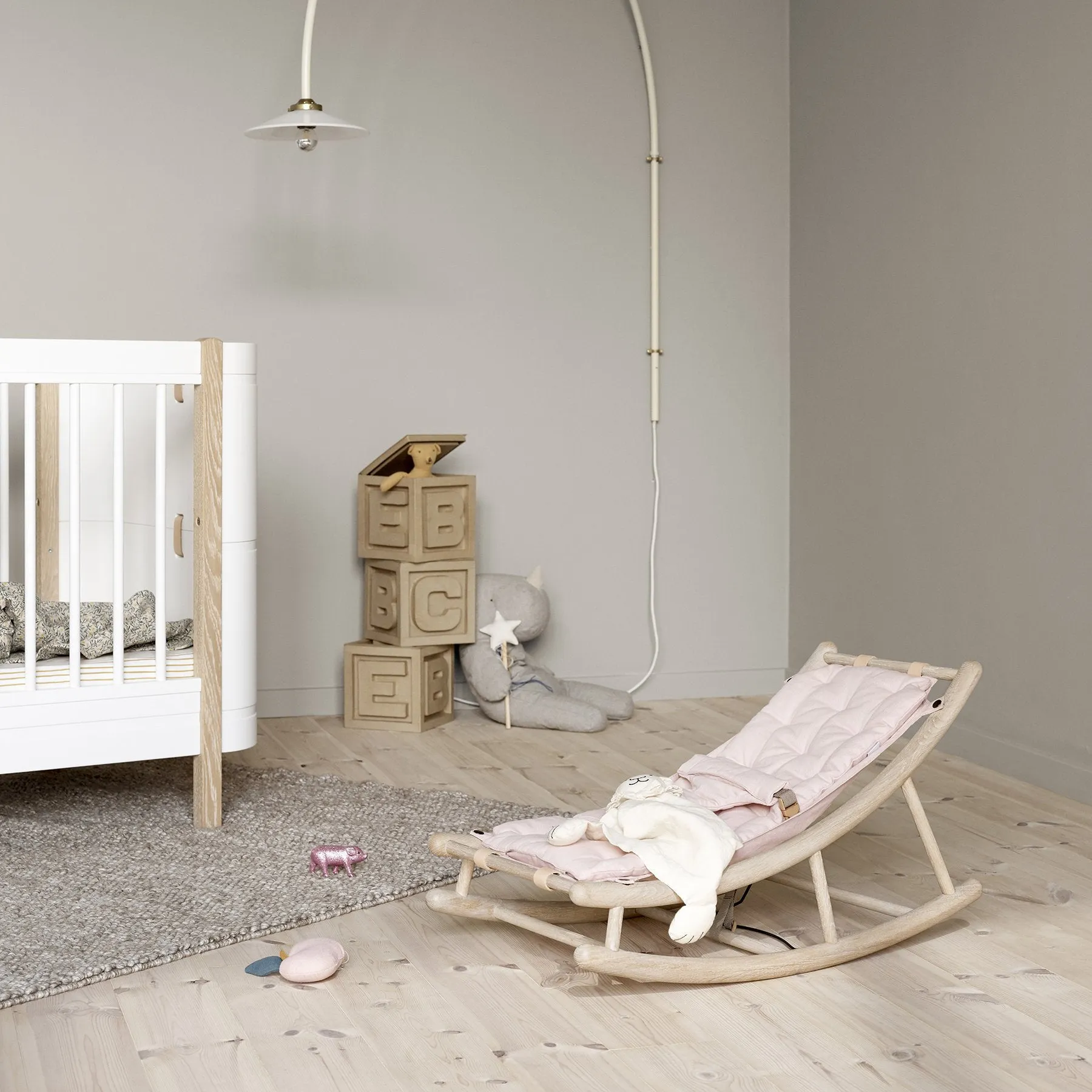 Oliver Furniture Extra Baby Cushion for Wood Baby & Toddler Rocker (Pre-Order; Est. Delivery in 6-10 Weeks)