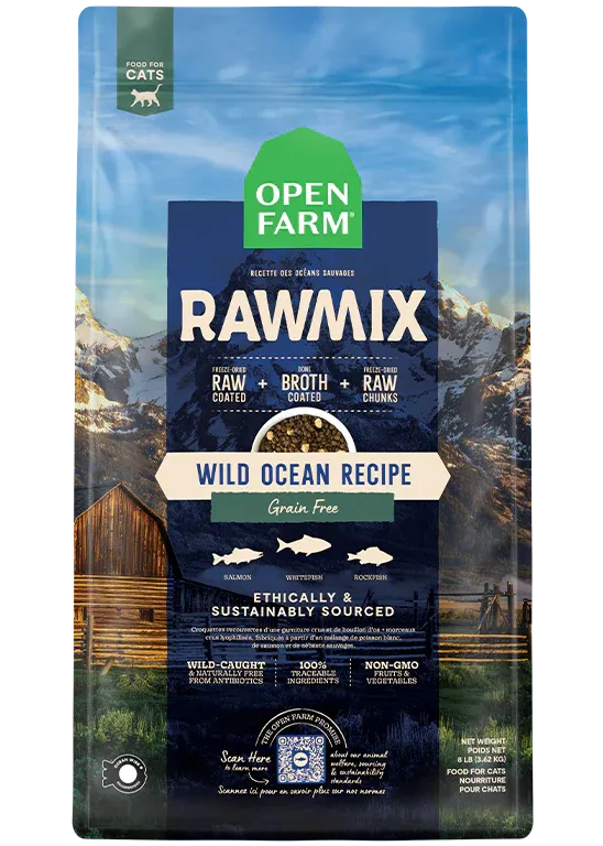 Open Farm - Wild Ocean Grain-Free RawMix for Cats (Dry Cat Food)