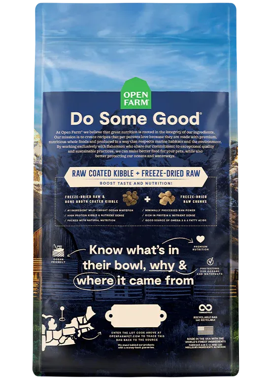 Open Farm - Wild Ocean Grain-Free RawMix for Cats (Dry Cat Food)