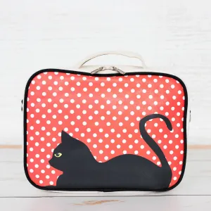 Organic Cotton Insulated Lunch Bag - Cat