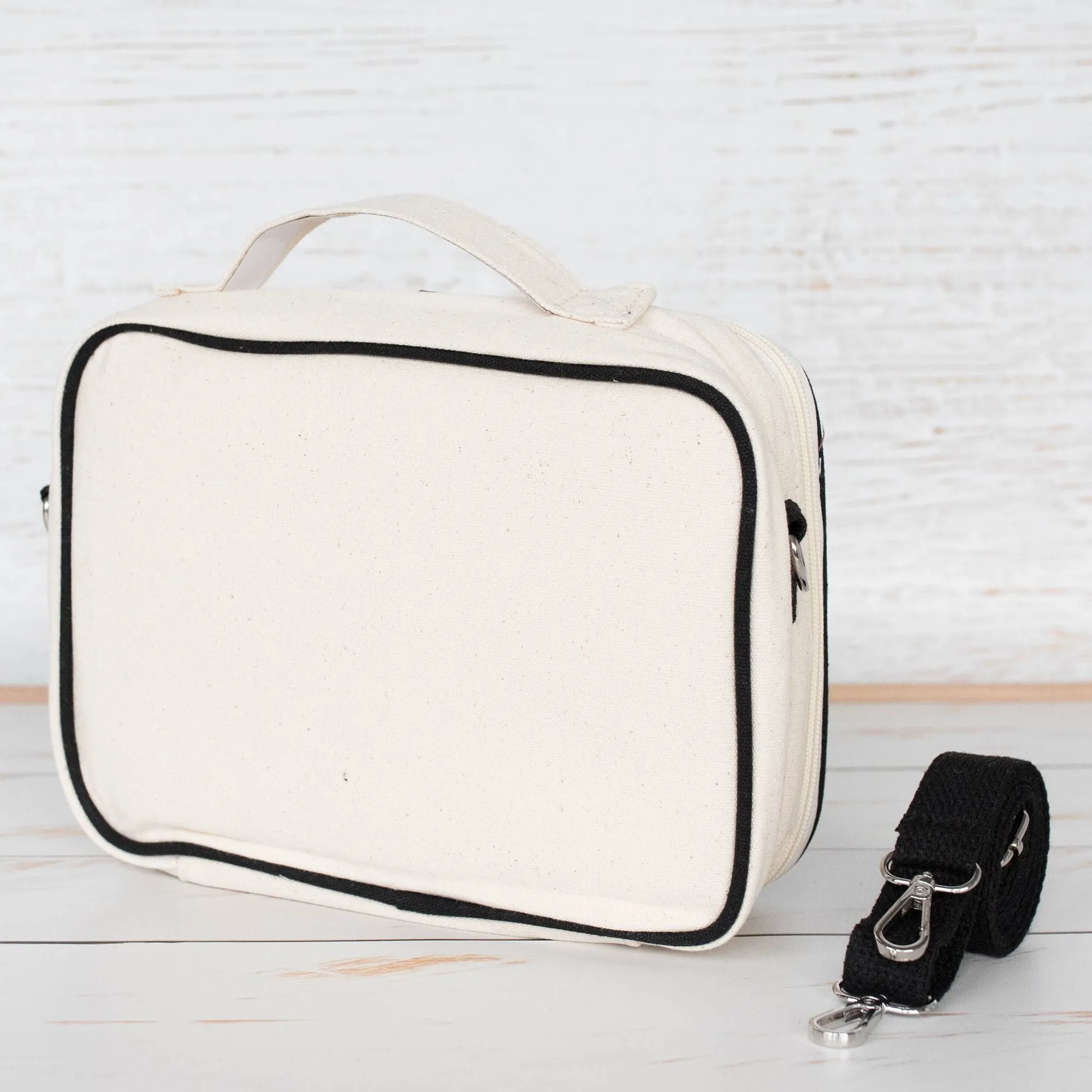 Organic Cotton Insulated Lunch Bag - Cat