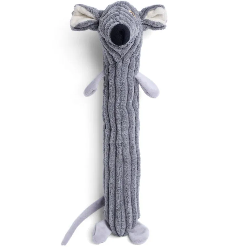 Petface Buddies Mouse Stick Plush Dog Toy