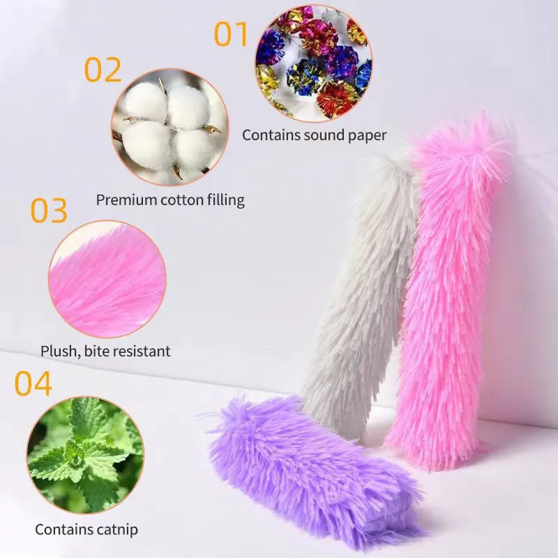 Plush Cat Chew Toy