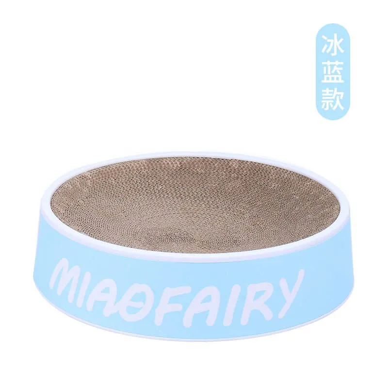 Reusable Thick Shell Cat Corrugated Paper Scratcher Bed