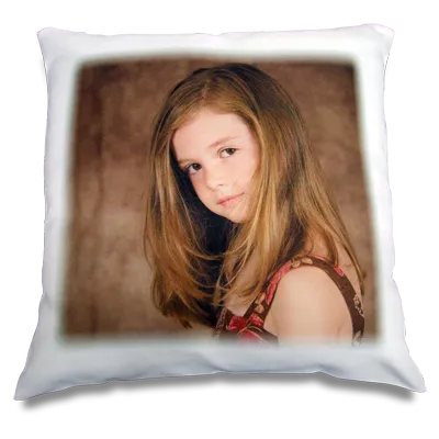 Satin photo cushion, Personalised Gift