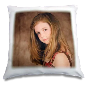 Satin photo cushion, Personalised Gift