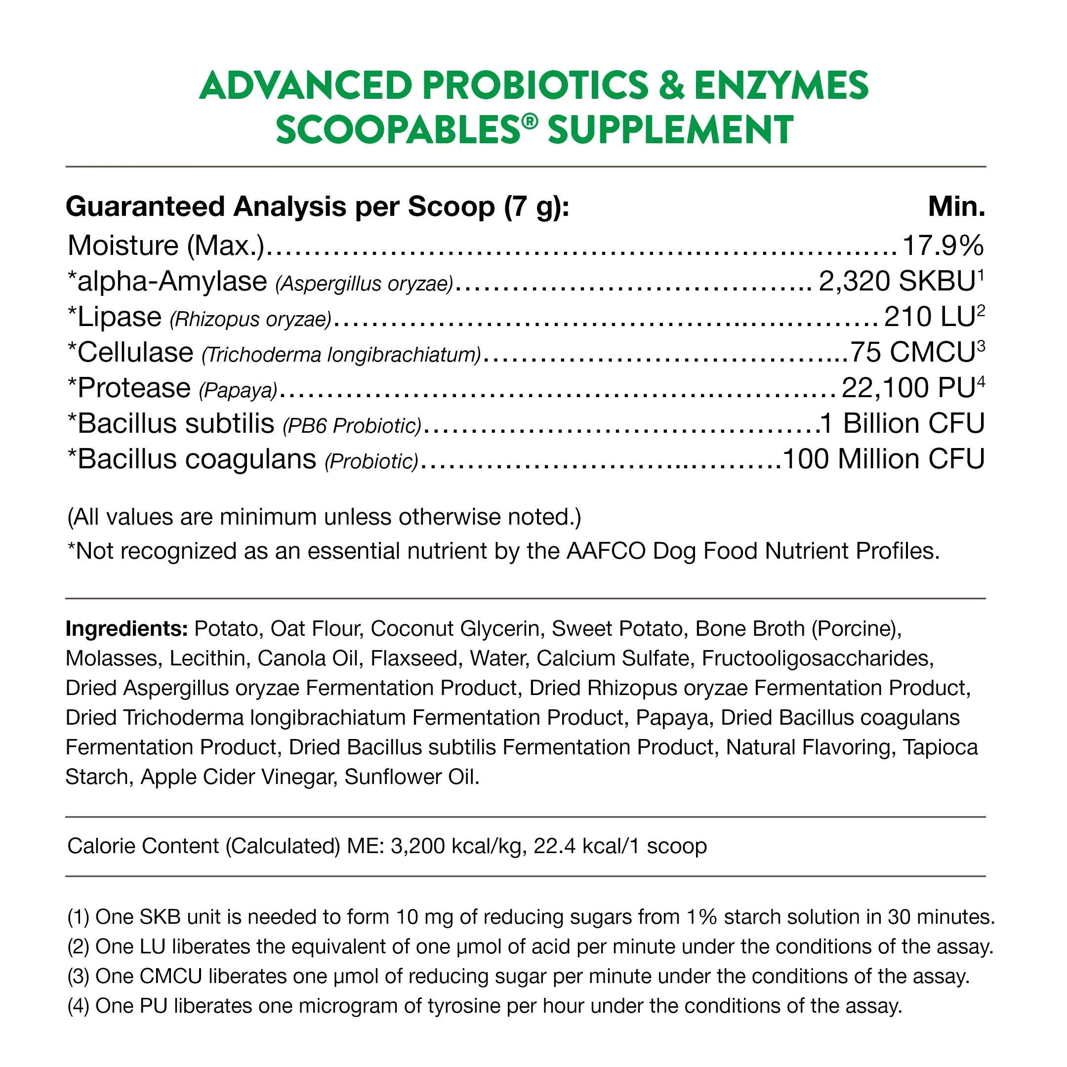 Scoopables® Advanced Probiotics & Enzymes