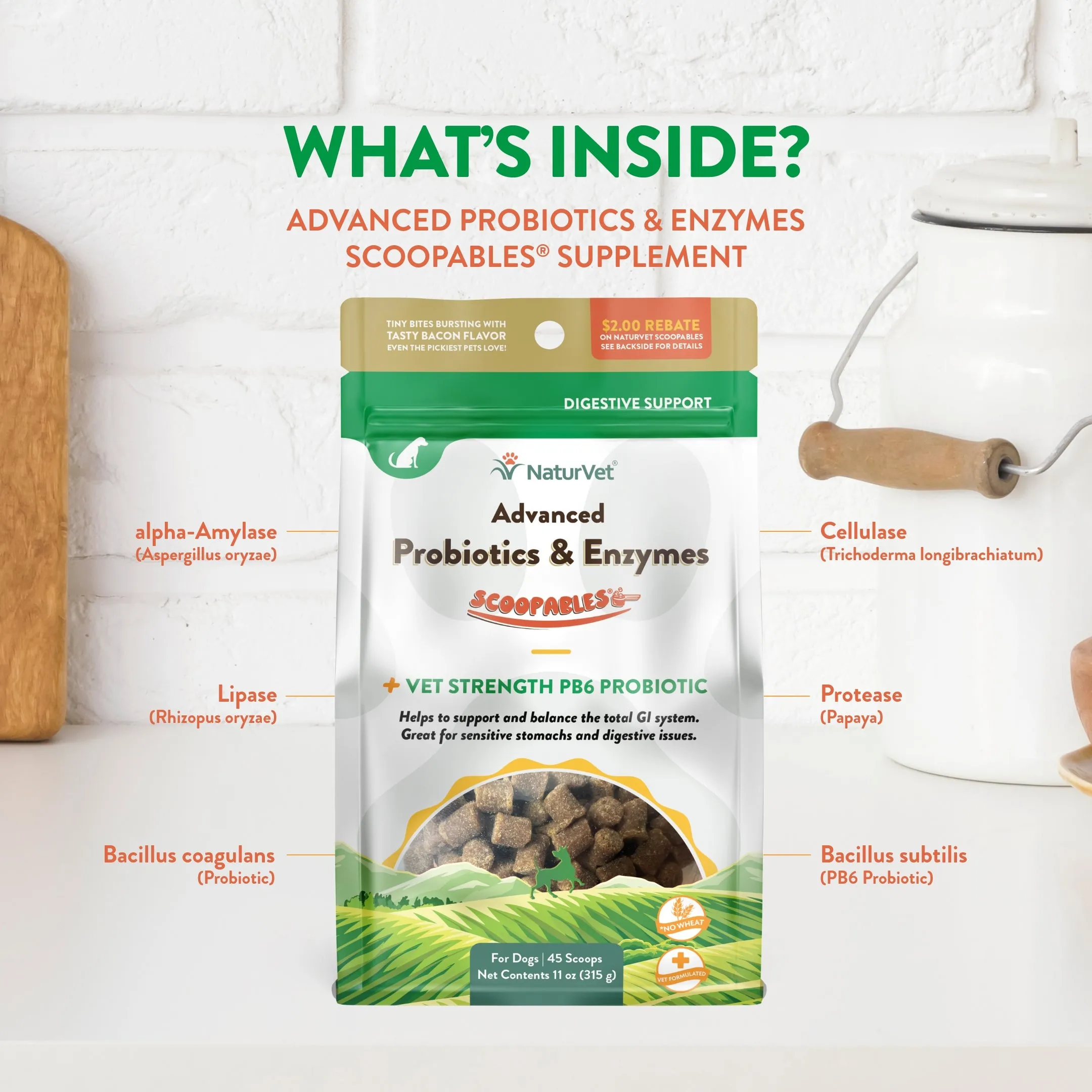 Scoopables® Advanced Probiotics & Enzymes