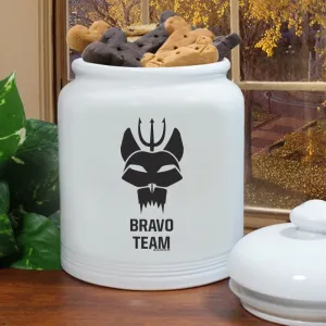 SEAL Team Team Bravo Treat Jar