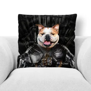 SIR LIXALOT - CUSTOM PET PORTRAIT THROW PILLOW