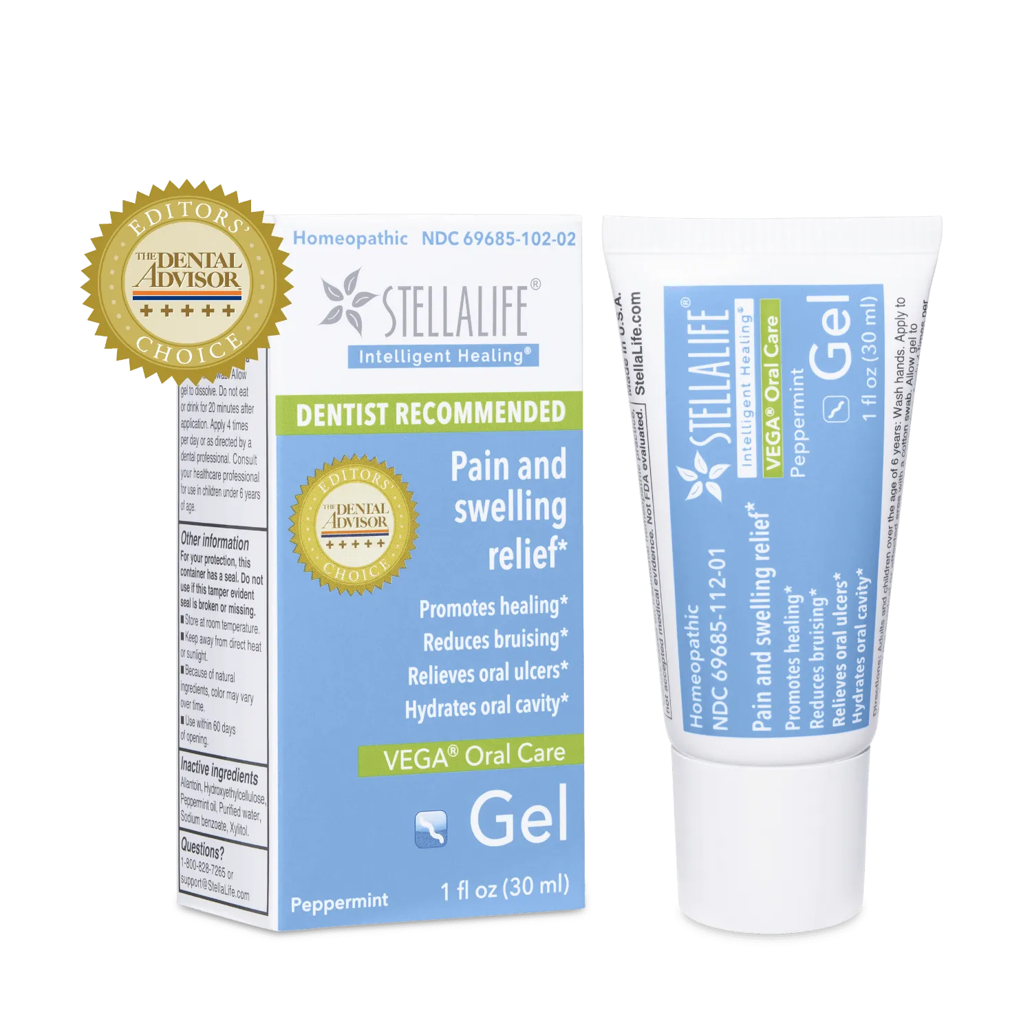 StellaLife® VEGA® Oral Care Peppermint Gel