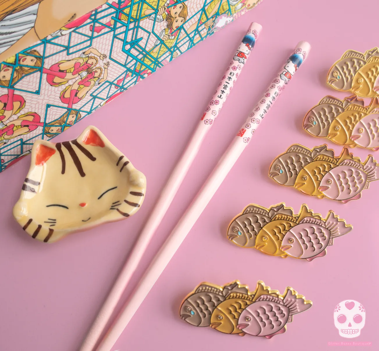 Taiyaki Fish Enamel Pin