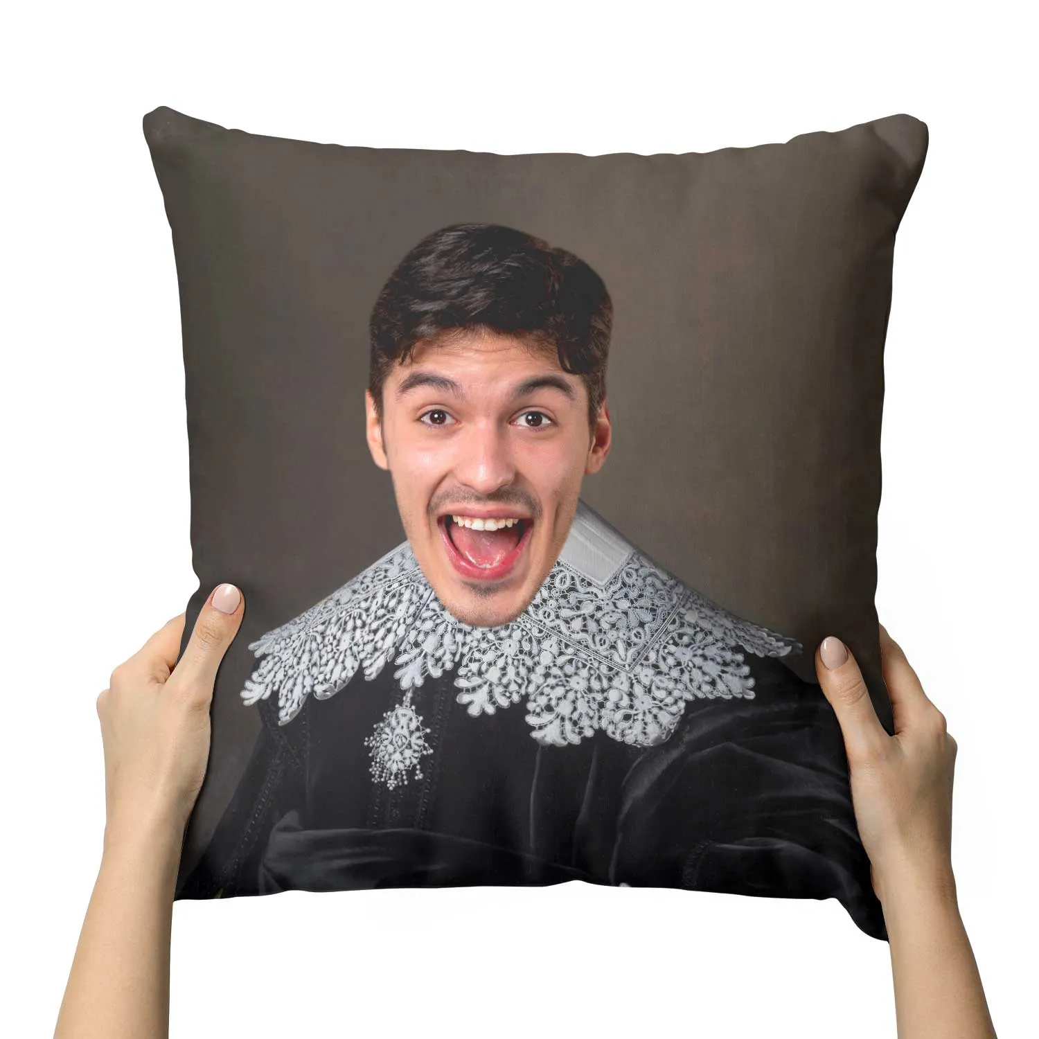 The Gentleman Royal Portrait Cushion