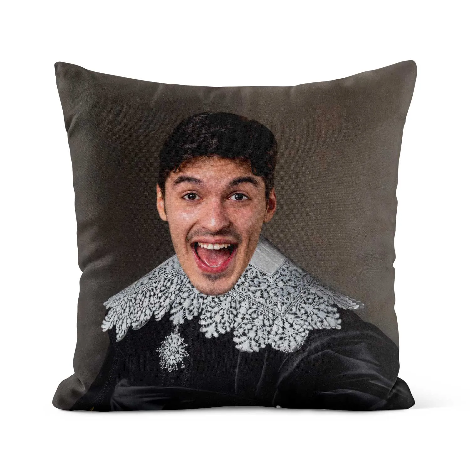 The Gentleman Royal Portrait Cushion