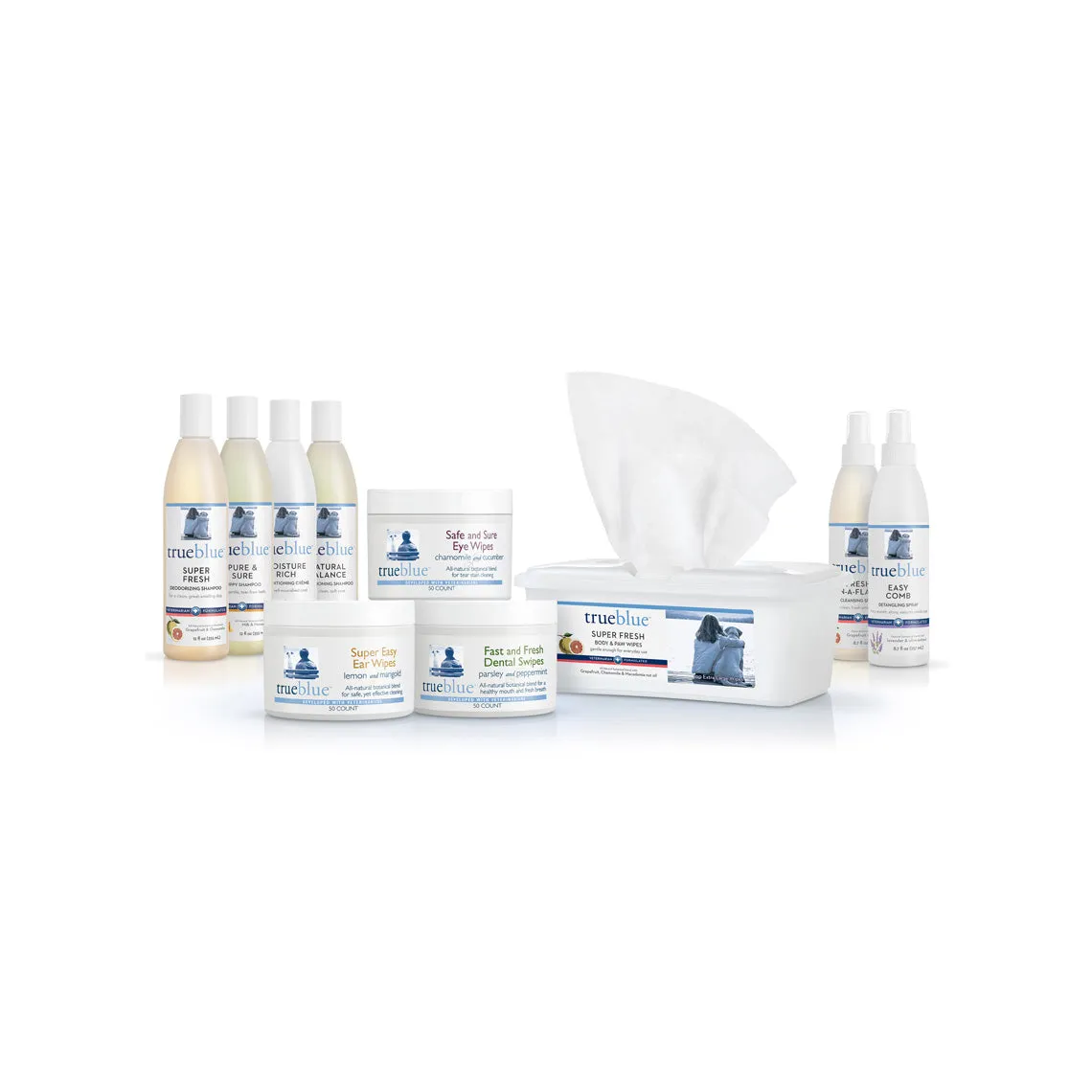 TrueBlue Fast & Fresh Dental Swipes