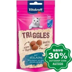 Vitakraft - Triggles for Cats - Coalfish - 40G