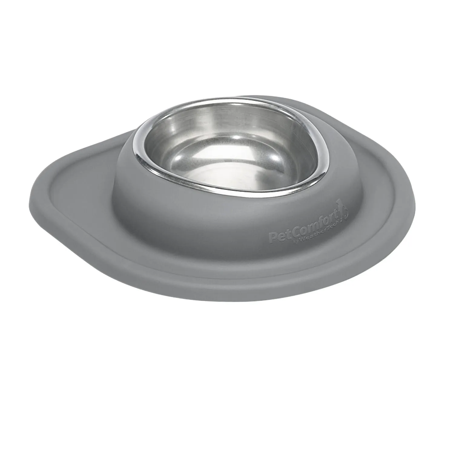 WeatherTech Single Low Pet Feeding System, Stainless Steel