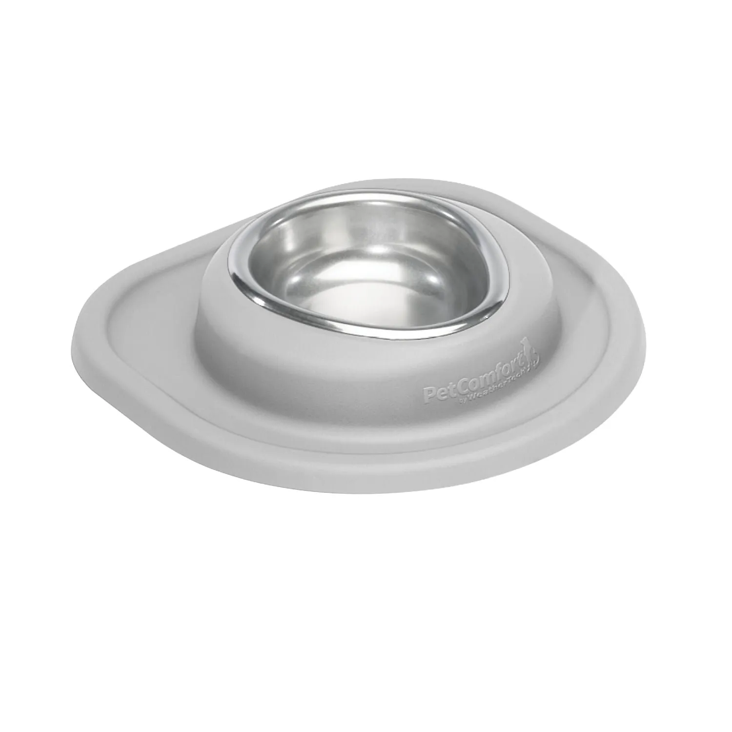 WeatherTech Single Low Pet Feeding System, Stainless Steel