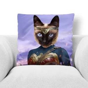 WONDER WOTSUP - CUSTOM PET PORTRAIT THROW PILLOW