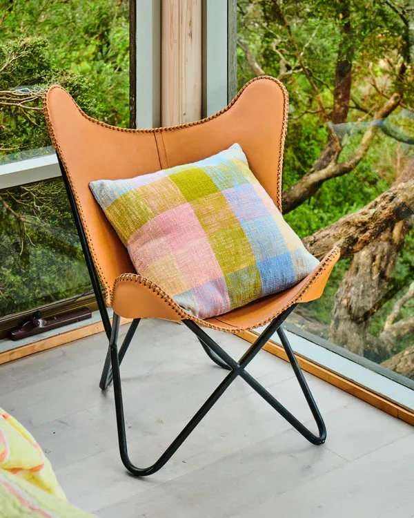 WOVEN CUSHION | Corfu Tartan