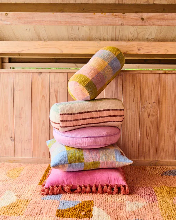 WOVEN CUSHION | Corfu Tartan