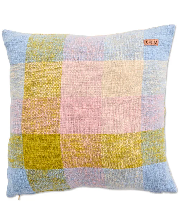 WOVEN CUSHION | Corfu Tartan