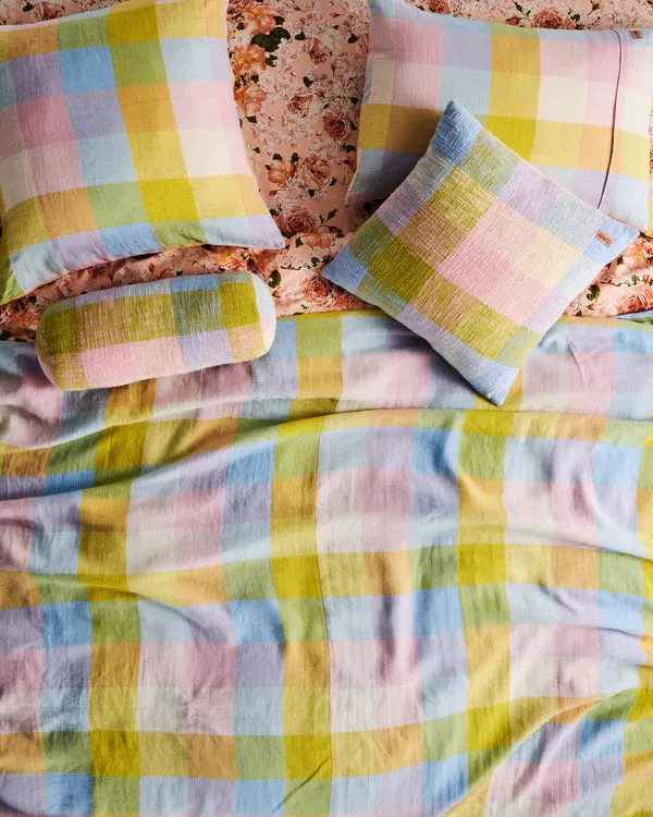 WOVEN CUSHION | Corfu Tartan